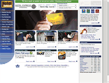 Tablet Screenshot of hotel-express.com